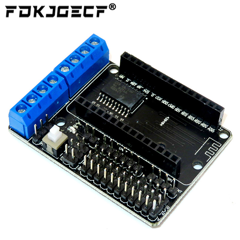 Esp8266 Nodemcu - ESP8266 ESP-12E用L293DデュアルハイパワーHブリッジモジュール、ワイヤレスWIFI NodeMcuモータードライバーシールドボード（WIFI V3 CP2102用）