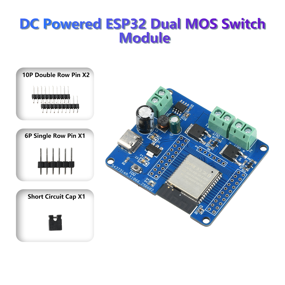 DC 5-60V ESP32 2/4 ウェイ MOS スイッ - Esp32 Uart Module のレビューと価格