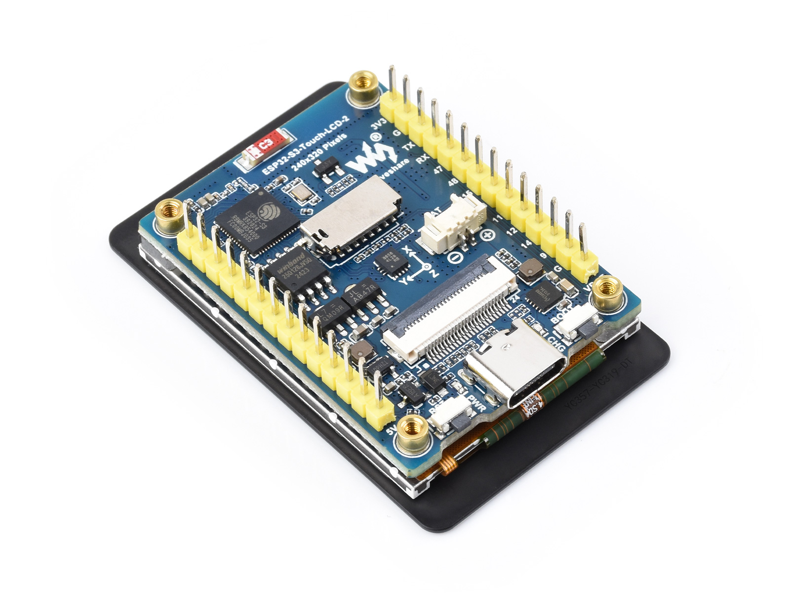 Waveshare-ESP32-S3静電容量式タッチディスプ - Esp32 Development Board のレビューと価格