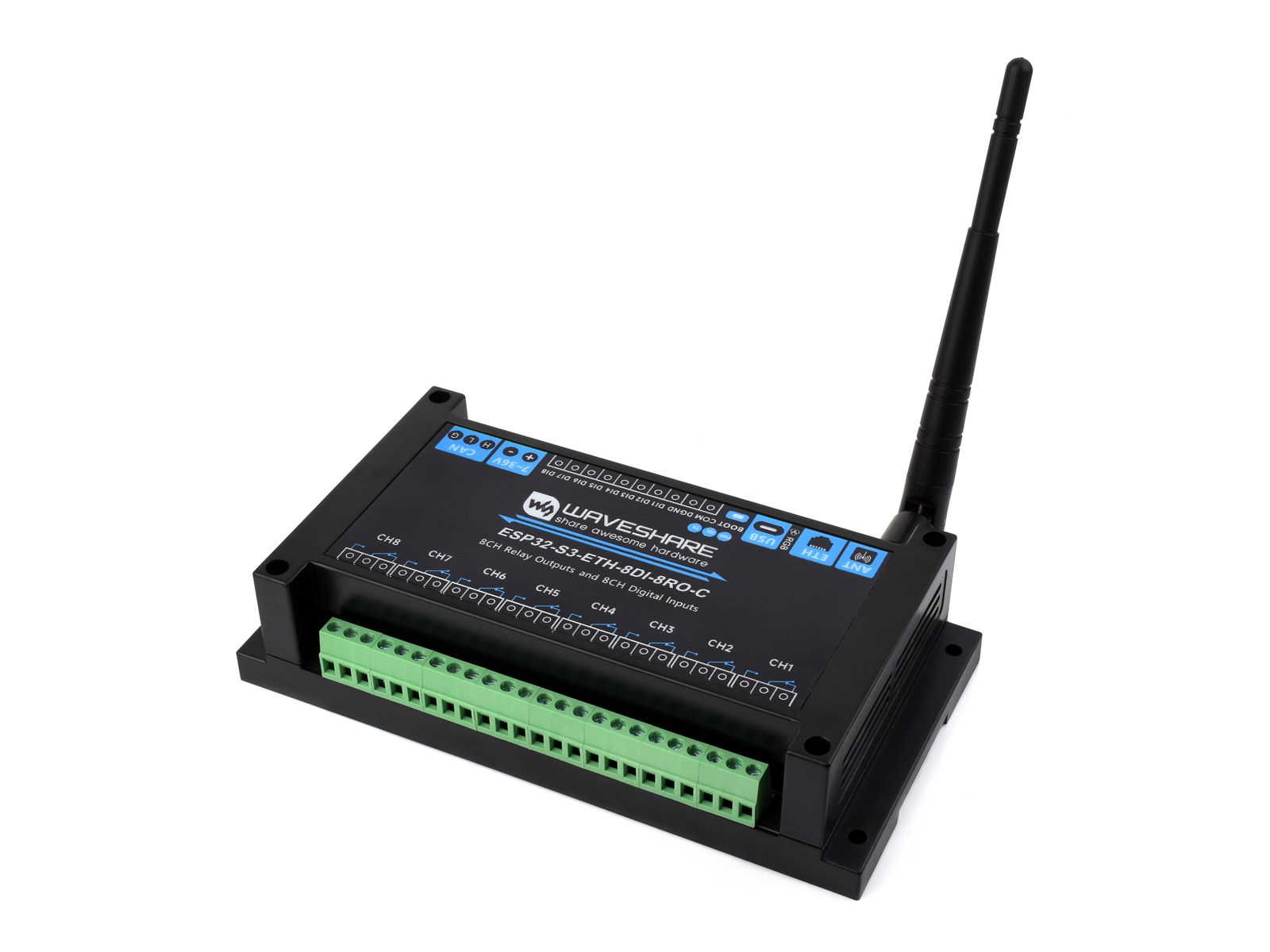 産業用 8 チャンネル ESP32-S3 WiFi リレー  - Esp32 S3 のレビューと価格