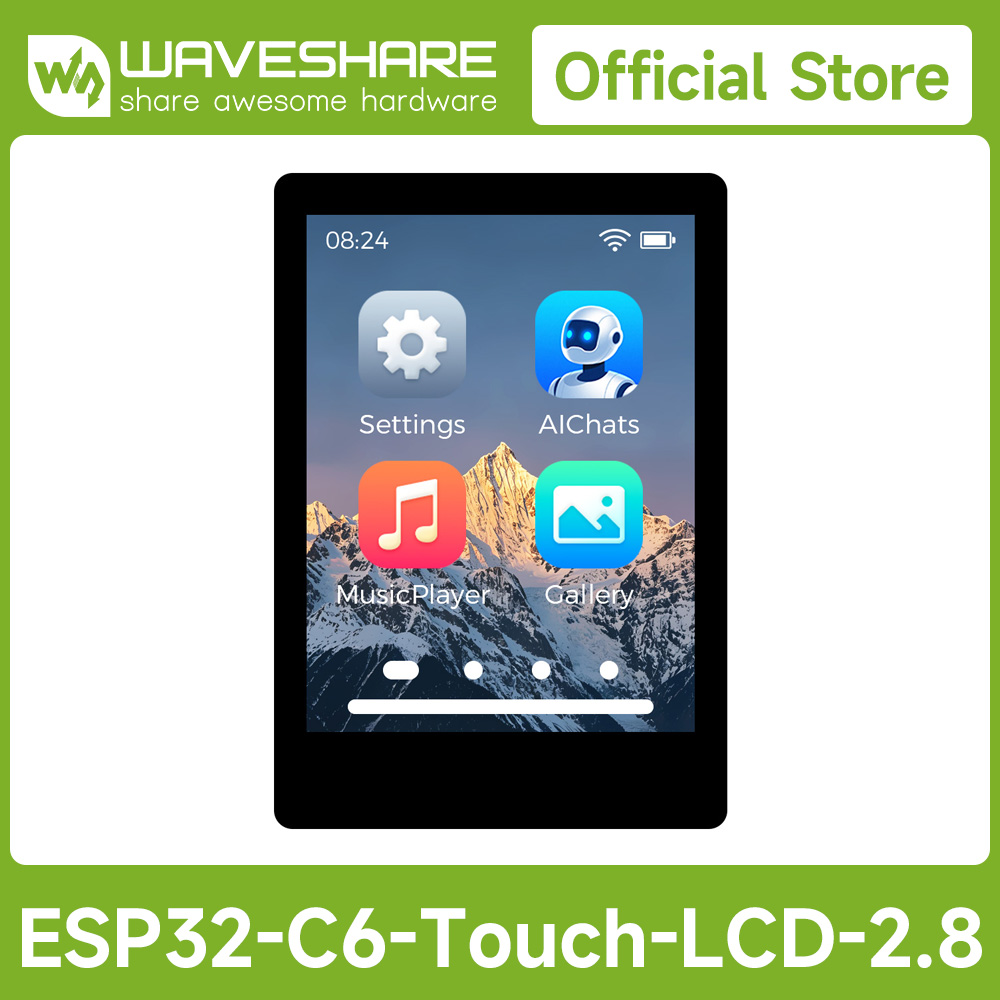 Waveshare ESP32-C6 2.8インチ IPS静 - Esp32 Development Board のレビューと価格