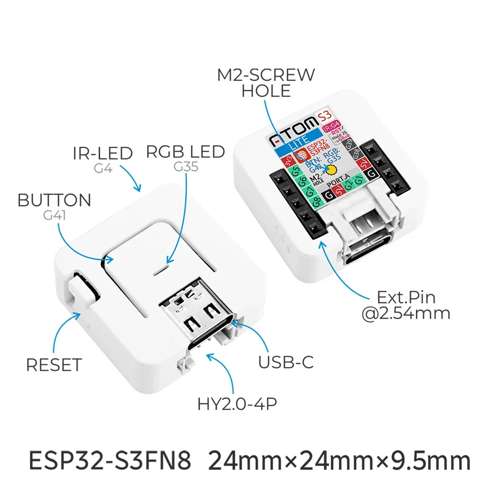 M5Stack AtomS3-Lite ESP32-S3 開 - Esp32 Wifi Bluetooth Module のレビューと価格
