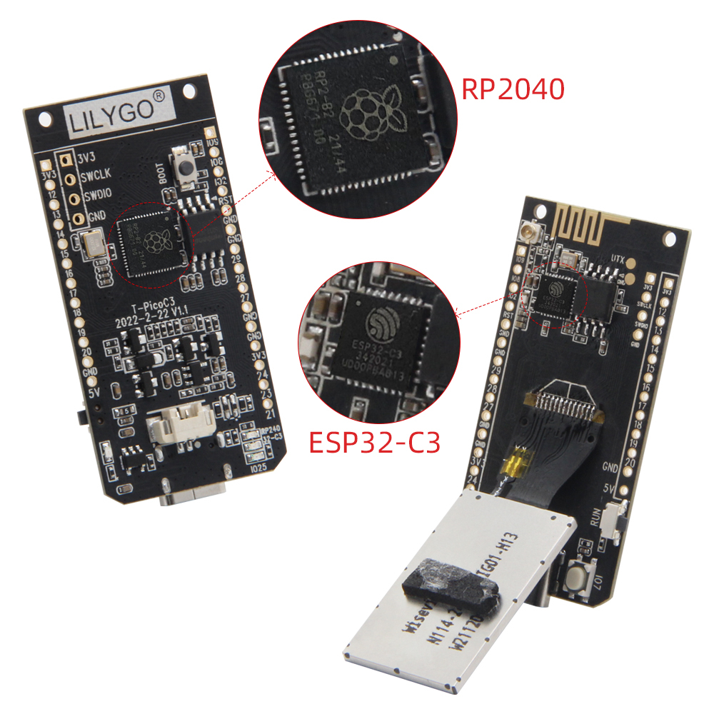 LILYGO® T-PicoC3 Picopro-ディスプレ - Esp32 Wifi Bluetooth Module のレビューと価格