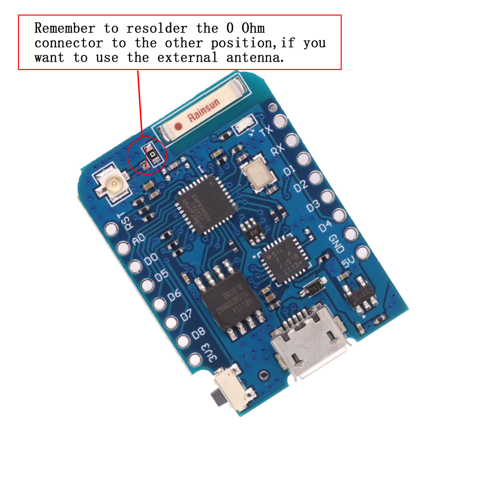WeMos D1 Mini Pro V3.0 NodeMcu - Esp8266 Nodemcu のレビューと価格