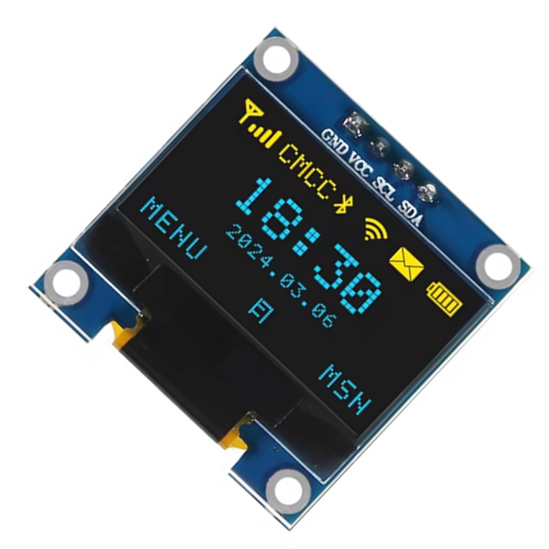 0.96 インチ OLED ディスプレイ画面モジュール I2 - Esp8266 のレビューと価格