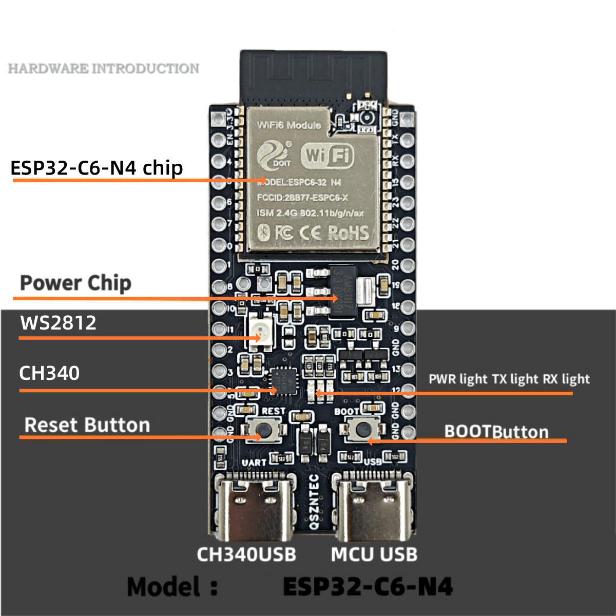 ESP32-C6-DevKitC-1 ESP32-C6 コア - Espressif Esp32 のレビューと価格