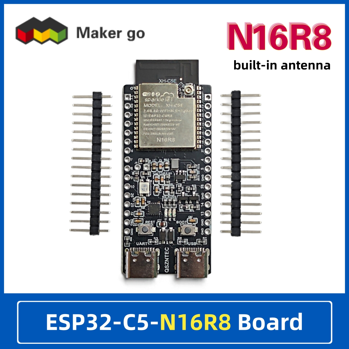 ESP32-C5-N16R8開発ボード 2.4GHz & 5 - Esp32 Uart Module のレビューと価格
